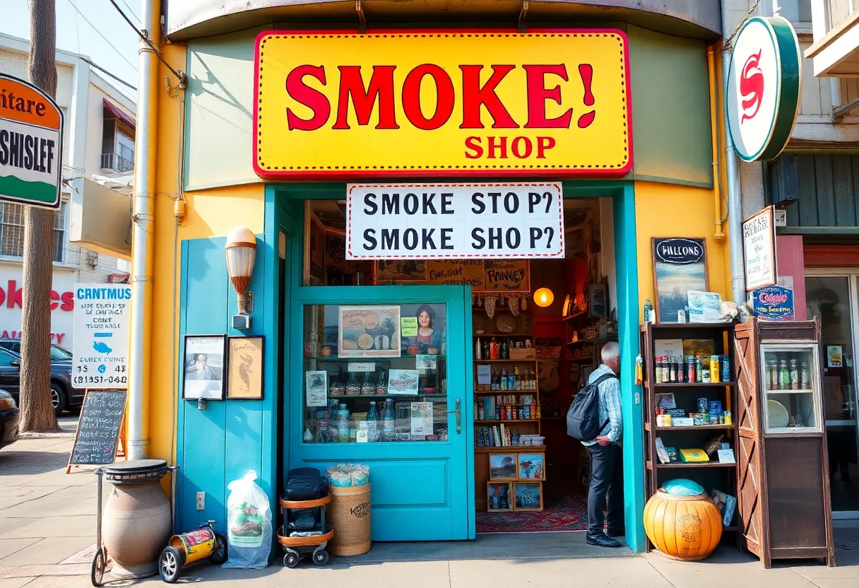 Exterior view of The Black store in Ocean Beach, San Diego
