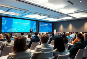 Conference presentation on biopharmaceutical innovation