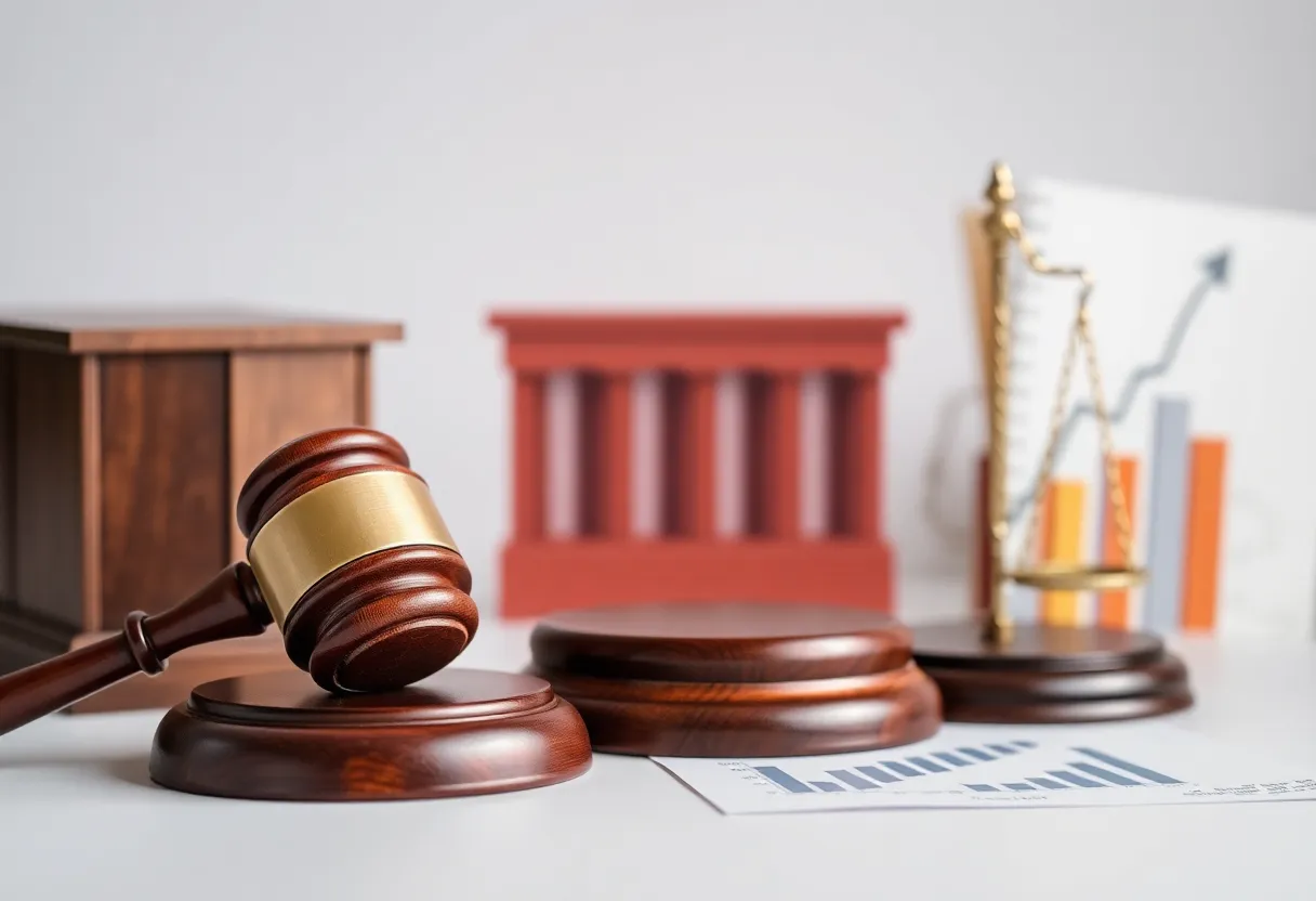 Symbolic representation of a class action lawsuit involving Varonis Systems