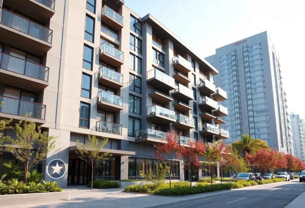 Rendering of the West 4th Lofts, a luxury residential development in Escondido