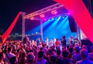 Diverse artists performing at the Wonderfront Festival